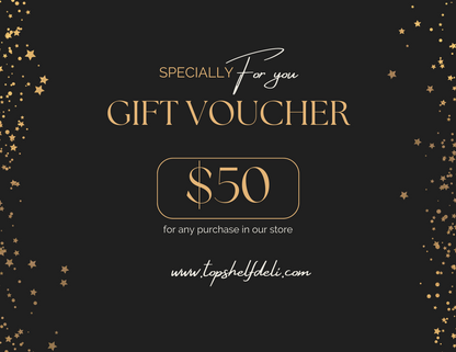 Top Shelf Delicatessen Jerky Gift Cards